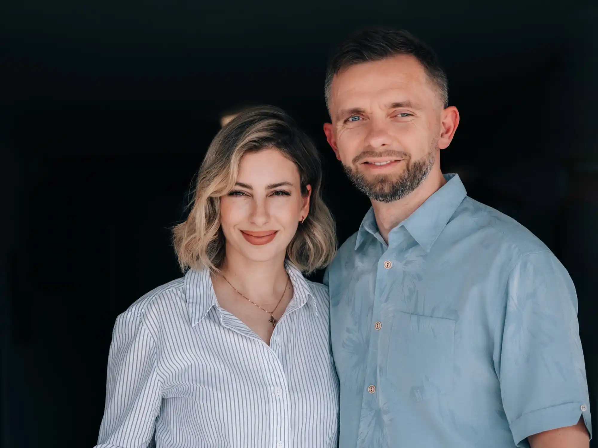 Lana and Vlad Savchuk together